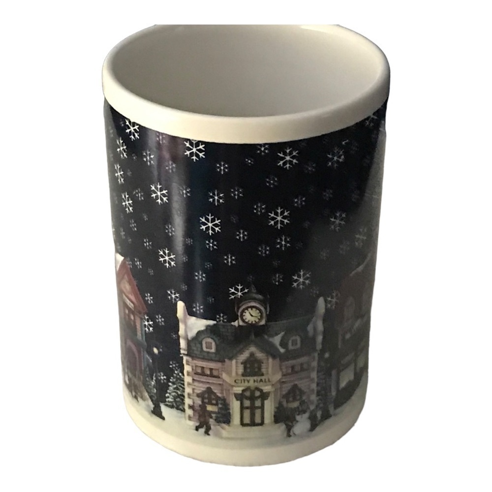 Houston Harvest Christmas Village Design Coffee Mug